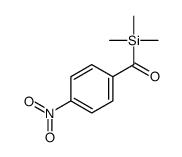 (4-nitrophenyl)-trimethylsilylmethanone结构式