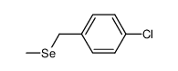 1-chloro-4-[(methylseleno)methyl]benzene结构式