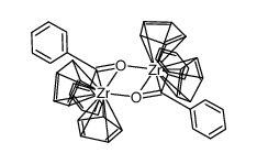 (η2-benzophenone)zirconocene dimer结构式