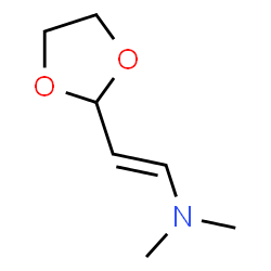 Ethenamine, 2-(1,3-dioxolan-2-yl)-N,N-dimethyl- (9CI) structure