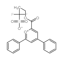 4,6-二苯基吡喃鎓三氟甲烷磺酸-2-羧酸乙酯图片