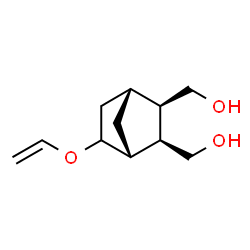 Bicyclo[2.2.1]heptane-2,3-dimethanol, 5-(ethenyloxy)-, (1R,2R,3R,4R)-rel- (9CI) Structure