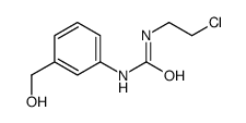 1-(2-chloroethyl)-3-[3-(hydroxymethyl)phenyl]urea Structure