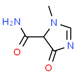 1H-Imidazole-5-carboxamide,4,5-dihydro-1-methyl-4-oxo-(9CI) picture