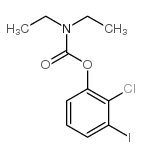 2-CHLORO-3-IODOPHENYL N,N-DIETHYLCARBAMATE Structure