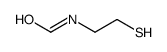 N-(2-sulfanylethyl)formamide Structure