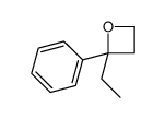 2-ethyl-2-phenyloxetane Structure