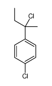 1-chloro-4-(2-chlorobutan-2-yl)benzene Structure