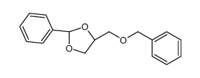 (2R,4R)-2-phenyl-4-(phenylmethoxymethyl)-1,3-dioxolane结构式