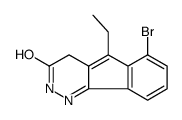 6-bromo-5-ethyl-2,4-dihydroindeno[1,2-c]pyridazin-3-one Structure