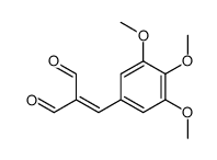 2-[(3,4,5-trimethoxyphenyl)methylidene]propanedial Structure