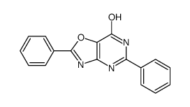 2,5-diphenyl-4H-[1,3]oxazolo[4,5-d]pyrimidin-7-one Structure