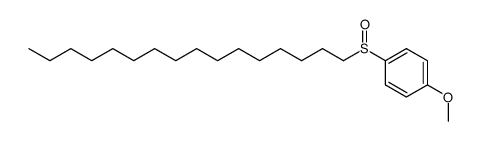 4-methoxymethyl hexadecyl sulfoxide结构式