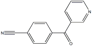 4-(3-pyridinylcarbonyl)Benzonitrile Structure