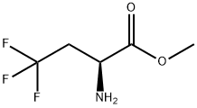 Butanoic acid, 2-amino-4,4,4-trifluoro-, methyl ester, (2S)-结构式