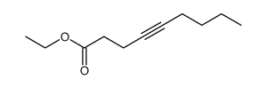 ethyl 5-n-butyl-4-pentynoate结构式