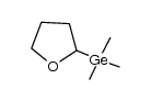 (2-tetrahydrofuryl)trimethylgermane Structure