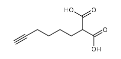 hex-5-ynyl-malonic acid Structure