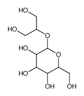 2-(β-D-Glucopyranosyloxy)-1,3-propanediol Structure