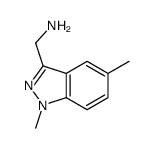 1-(1,5-二甲基-1H-吲唑-3-基)甲胺图片