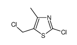 2-Chloro-5-chloromethyl-4-methyl-thiazole结构式