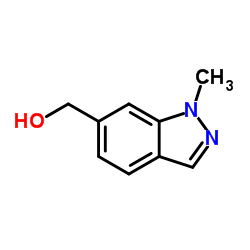 (1-Methyl-1H-indazol-6-yl)methanol Structure