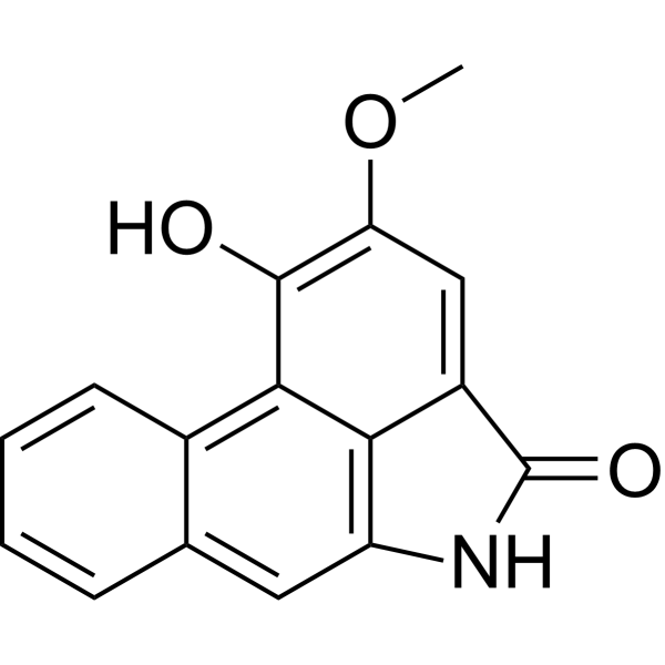 1-Hydroxy-2-methoxydibenzo[cd,f]indol-4(5H)-one structure