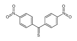 bis(4-nitrophenyl)methanethione Structure