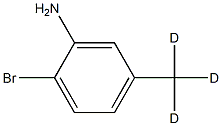 2-Amino-4-(methyl-d3)-bromobenzene structure