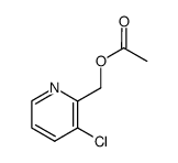 (3-chloropyridin-2-yl)methyl acetate Structure