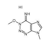 1-methoxy-9-methyl-2-azaadenine hydroiodide结构式