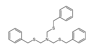 tris-(benzylsulfanyl-methyl)-amine结构式