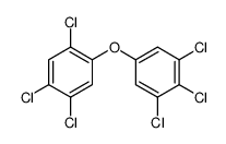 1,2,3-trichloro-5-(2,4,5-trichlorophenoxy)benzene结构式