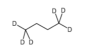 1,1,1,4,4,4-hexadeuteriobutane Structure