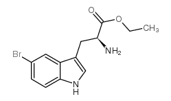 5-BROMOTRYPTOPHAN ETHYL ESTER structure