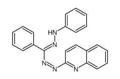 N'-anilino-N-quinolin-2-yliminobenzenecarboximidamide Structure