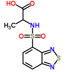 2-(BENZO[1,2,5]THIADIAZOLE-4-SULFONYLAMINO)-PROPIONIC ACID Structure