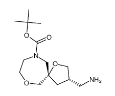 Racemic-(3S,5S)-tert-butyl 3-(aminomethyl)-1,7-dioxa-10-azaspiro[4.6]undecane-10-carboxylate图片