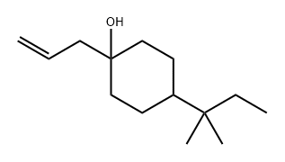 1-ALL基-4-(叔戊基)环己烷-1-醇图片