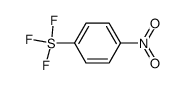 4-nitrophenylsulphur trifluoride Structure