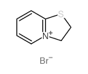 Thiazolo[3,2-a]pyridinium,2,3-dihydro-, bromide (1:1) Structure