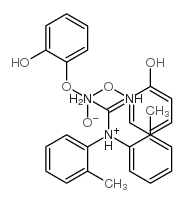 hydrogen bis[benzene-o-diolato(2-)-O,O']borate(1-), compound with N,N'-di-o-tolylguanidine (1:1) Structure