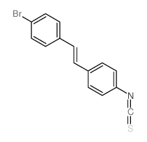 1-bromo-4-[2-(4-isothiocyanatophenyl)ethenyl]benzene Structure