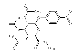 METHYL-((4-NITROPHENYL)-2,3,4-TRI-O-ACETYL-BETA-D-GLUCOPYRANOSIDE)URONATE picture