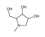 3,4-Pyrrolidinediol,2-(hydroxymethyl)-1-methyl-(9CI) picture