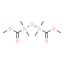 1,3-BIS(CARBOMETHOXY)TETRAMETHYLDISILOXANE结构式