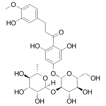 Neosperidin dihydrochalcone Structure