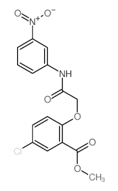 methyl 5-chloro-2-[(3-nitrophenyl)carbamoylmethoxy]benzoate picture