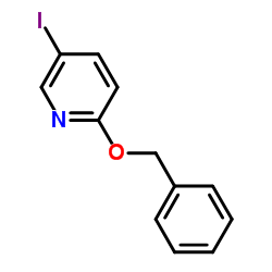 2-(Benzyloxy)-5-iodopyridine Structure