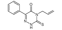 3-thio-4-allyl-6-phenyl-1,2,4-triazine-3,5(2H,4H)-dione结构式